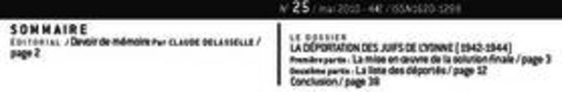 Consulter le sommaire