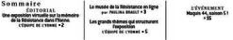 Consulter le sommaire